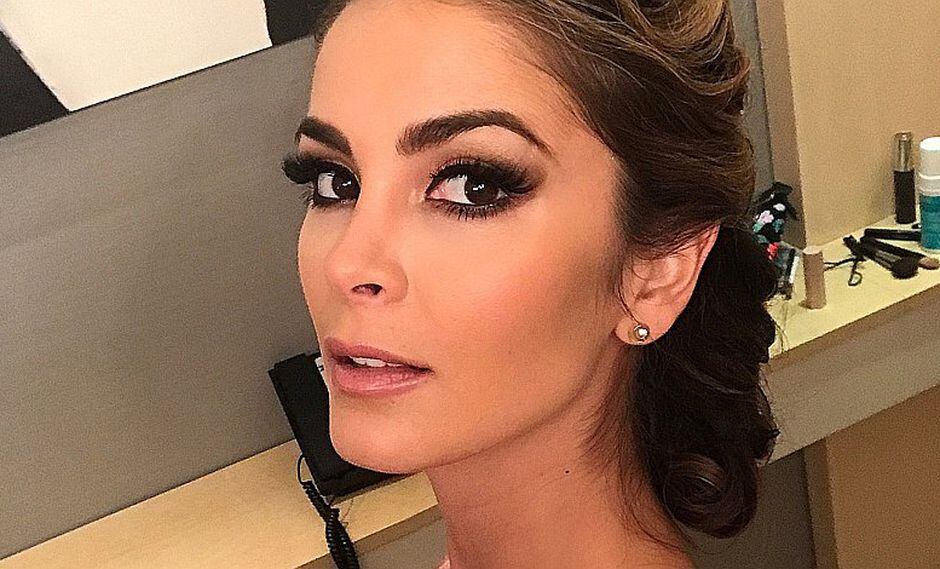 Laura Spoya se alista para matrimonio con peinado digno de una reina