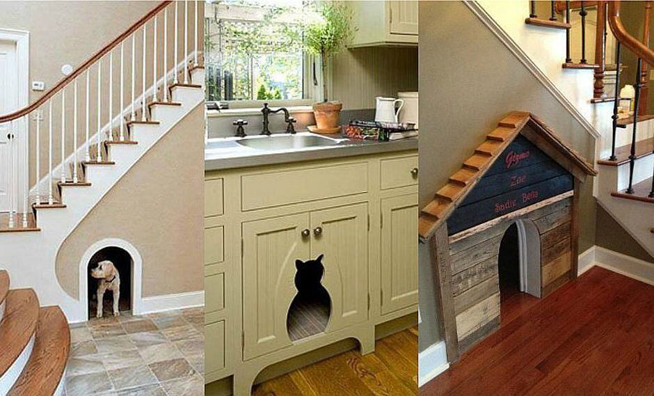 ¿Tienes una mascota? ¡Qué esperas para construirle su espacio propio en casa!
