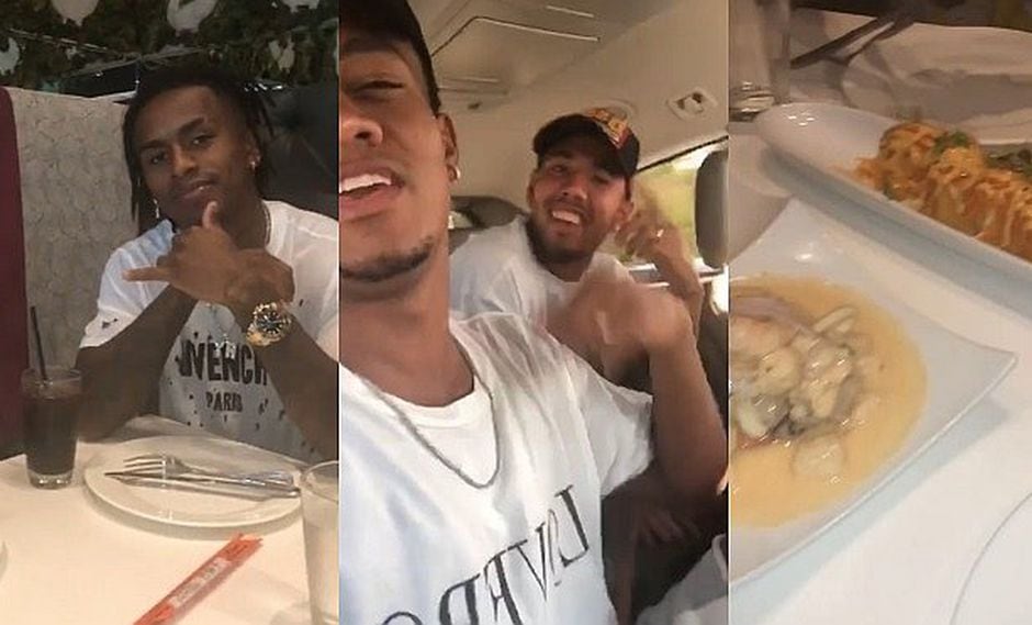 André Carrillo, Yordy Reyna , Wilder Cartagena disfrutan de la comida peruana en Miami (FOTO Y VÍDEO)