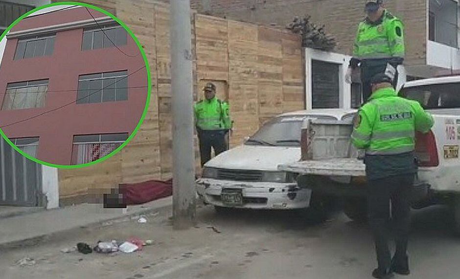 Extranjero muere al caer de quinto piso de casa donde vivía (FOTOS)