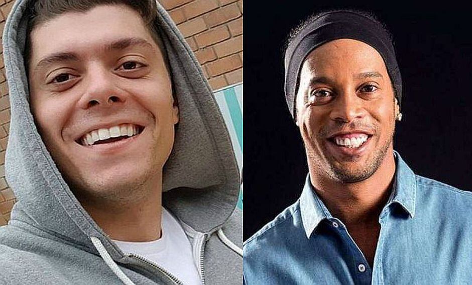 Ignacio Baladán cautivó con foto junto a Ronaldinho