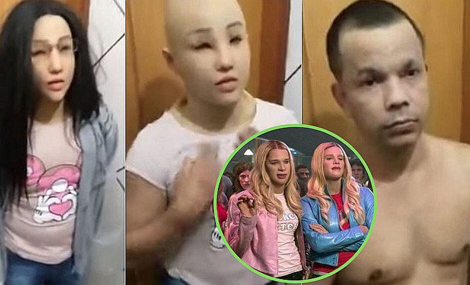 Narcotraficante intenta escapar de la cárcel disfrazado de mujer | VIDEO