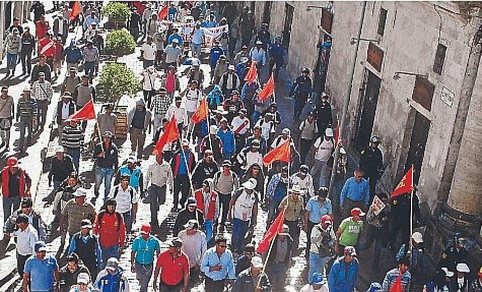 Arequipa: Paro general por alza de Impuesto Selectivo al Consumo