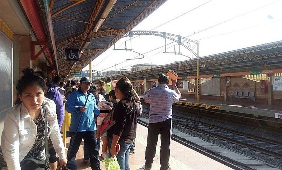 Pasajeros reportan nuevos problemas en el Metro de Lima