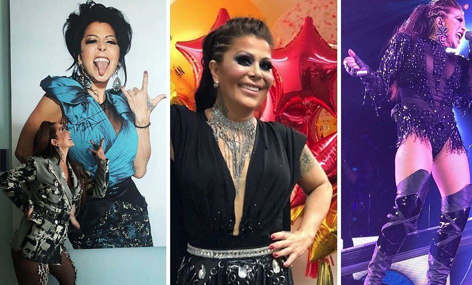 Alejandra Guzmán comparte sexy fotos en topples a sus 50 años: "Soy así"