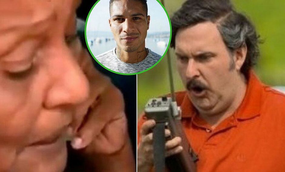 El viral de Pablo Escobar anunciando a Doña Peta que Paolo Guerrero jugará el Mundial