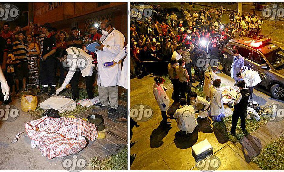 SJL: identifican cuerpo tirado en una bolsa en plena calle (VIDEO)
