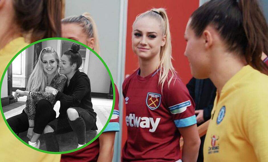 Pareja se enfrenta por primera vez en partido de fútbol femenino