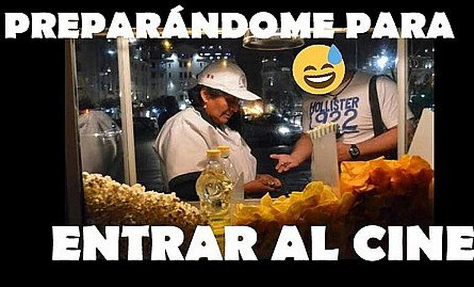 Los memes más divertidos tras resolución de Indecopi sobre alimentos en los cines