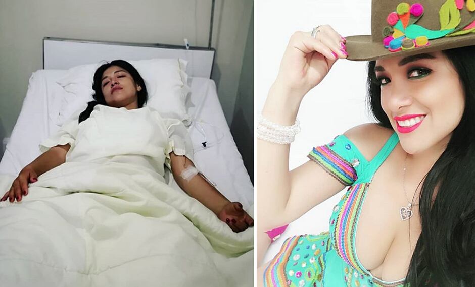 Katy Jara fue internada en clínica tras sufrir una fuerte descompensación