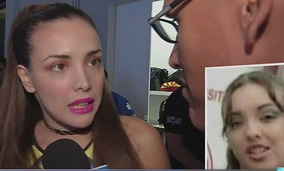 Rosángela Espinoza mira y opina por primera vez sobre polémica foto de su pasado