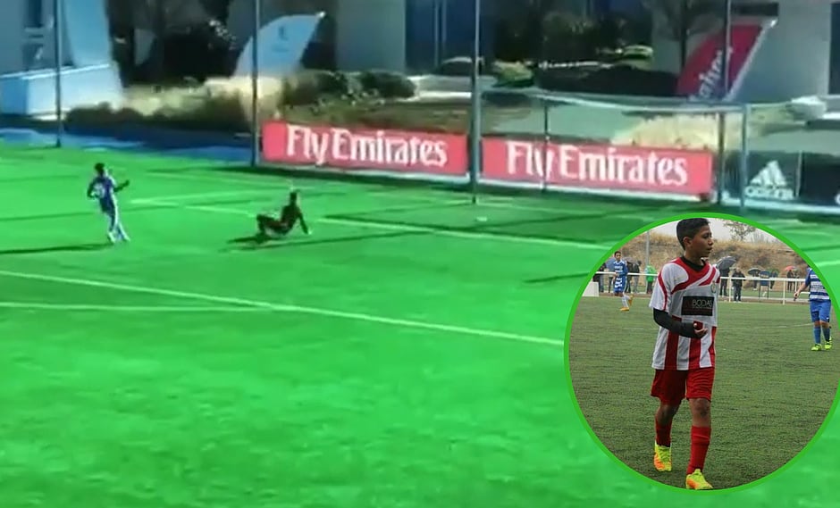 Peruano llamado Ronaldo mete gol al Real Madrid (VIDEO)