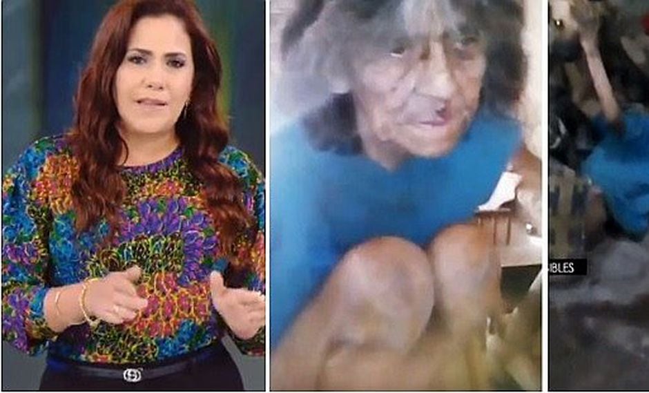 Andrea Llosa da triste noticia sobre caso de anciana maltratada por sus propios hijos (VÍDEO)