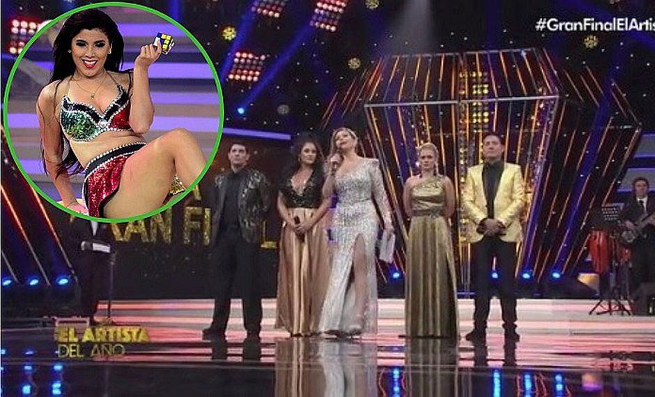 Yahaira Plasencia dejó plantada a Gisela Valcárcel en la final de 'El artista del año' (VÍDEO)
