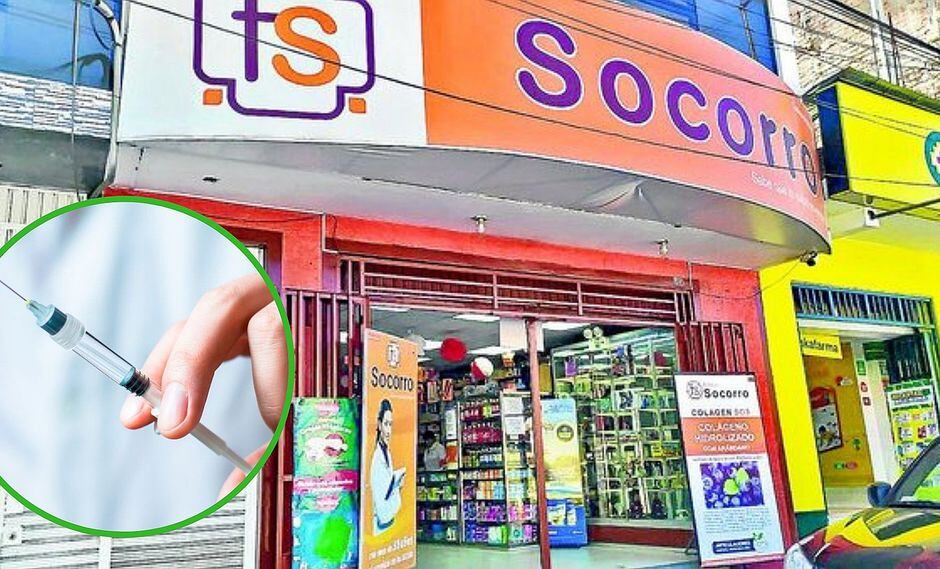 Aplican inyección a señora en una farmacia pero muere camino al hospital