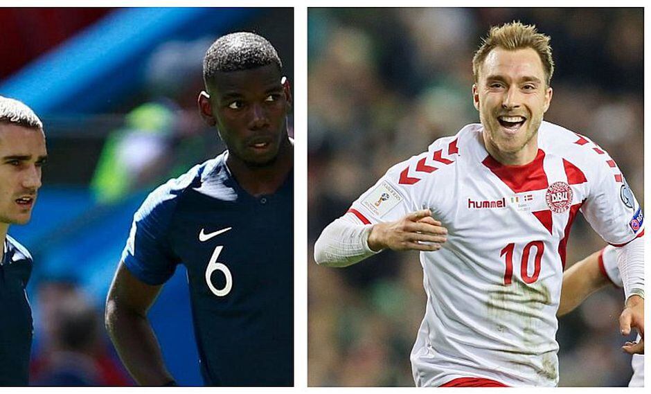 Francia se mide ante Dinamarca en partido por el Grupo C de Rusia 2018