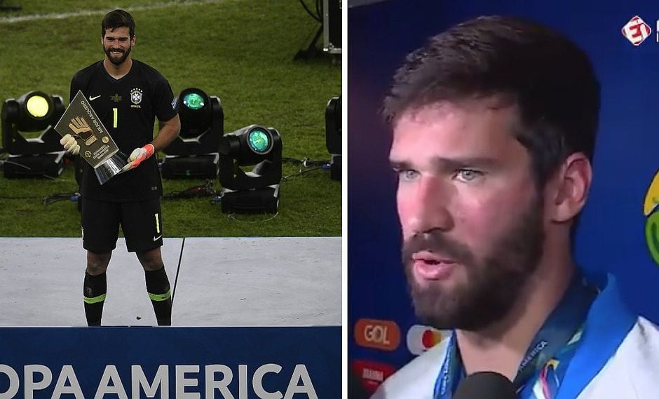 Alisson Becker: "Perú llegó a la final y tuvo posibilidades de vencer"