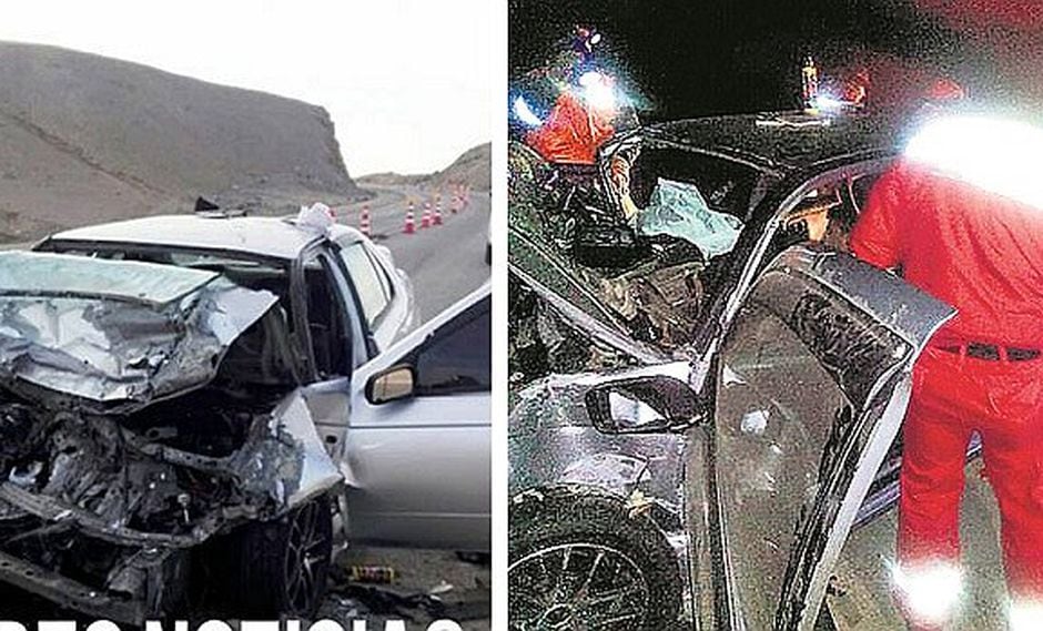 Pareja muere en accidente de tránsito y solo su hijo sobrevive (FOTOS)