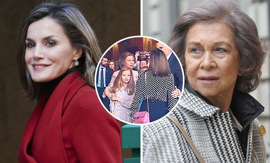 Circula nueva imagen de las reinas Letizia y Sofía tras 'escándalo real'