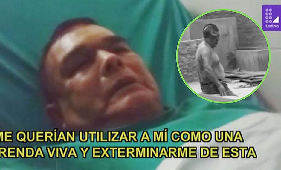 Profesor que se salvó de ritual satánico habla desde el hospital (FOTOS)