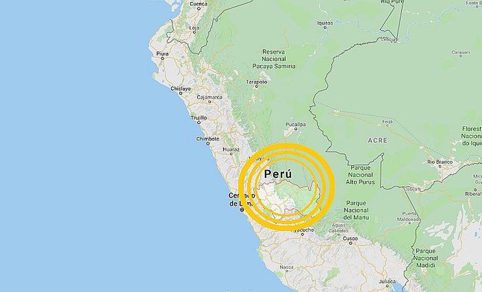 Junín: sismo de magnitud 4.1 remeció Jauja esta madrugada