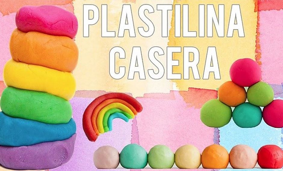 Plastilina casera para los niños en tres pasos │VÍDEO