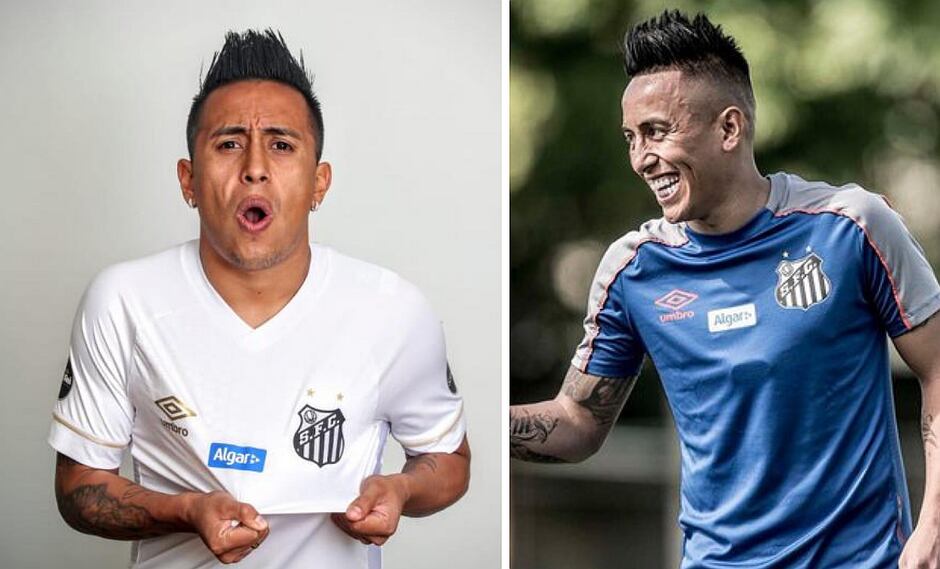 Christian Cueva podrá debutar mañana con Santos FC de Brasil
