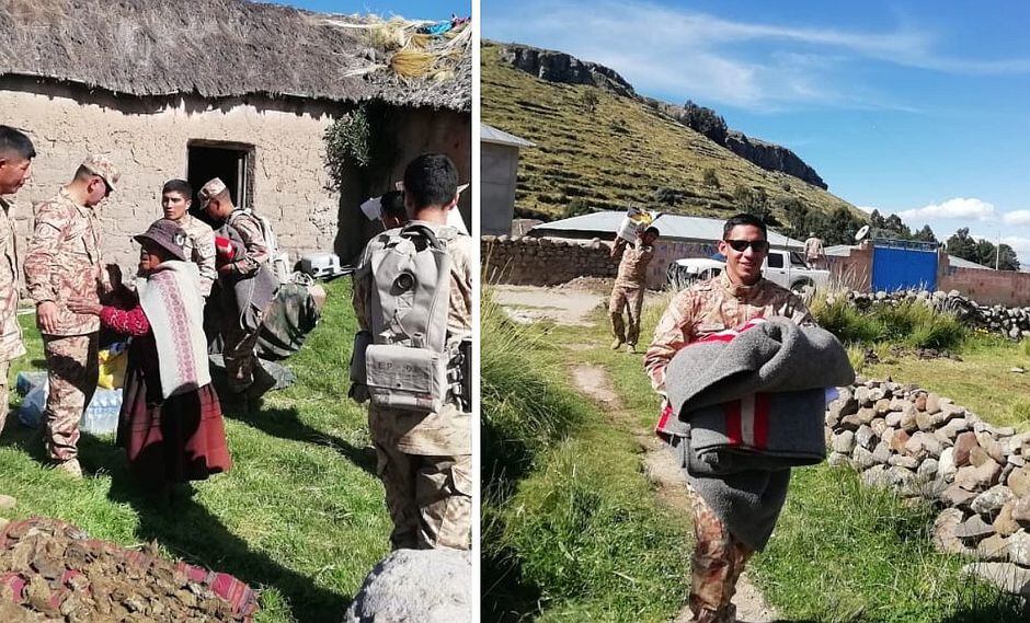 Ejército entrega donaciones a madre de exsoldado que brindó servicios hace 30 años