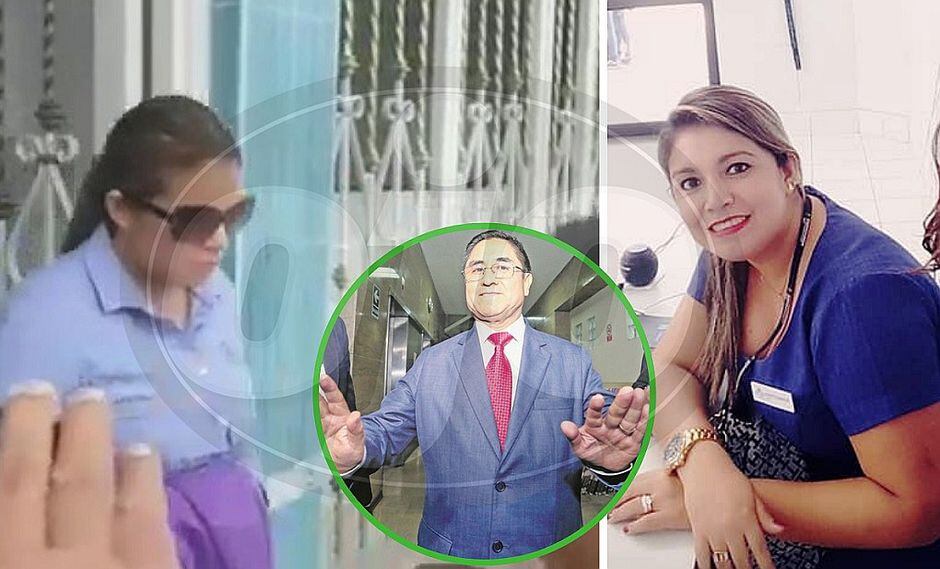 Primeras imágenes muestran a la ‘hermanita’ Yhenifferd Bustamante entregándose por caso César Hinostroza (FOTOS)