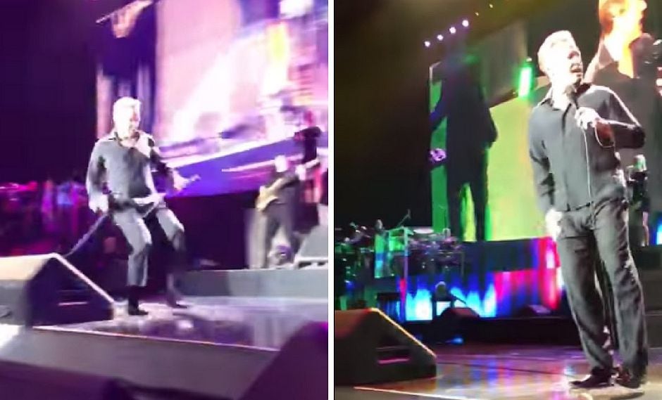 Incómodo momento de Luis Miguel en el escenario se viraliza en redes (VIDEO)