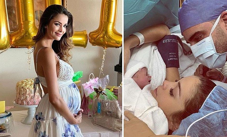 Laura Spoya se convierte en madre y da a la luz a su primera hija (FOTO)