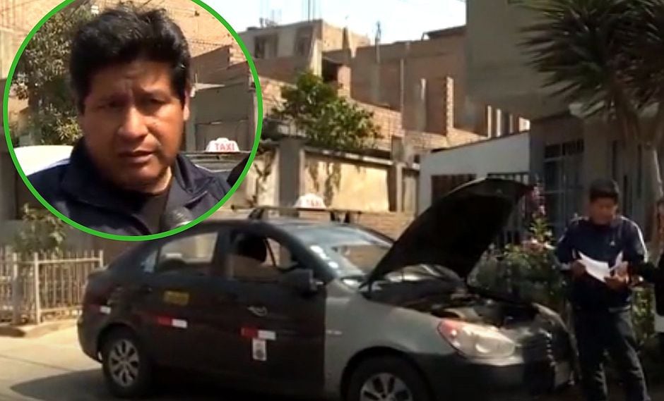 Desmantelan auto a "taxista honrado" en San Juan de Lurigancho (VIDEO)