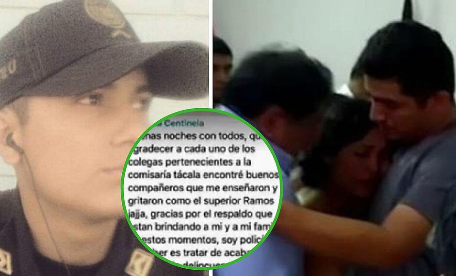Policía encarcelado por matar a delincuente deja emotivo mensaje antes de ser llevado al penal (FOTO)
