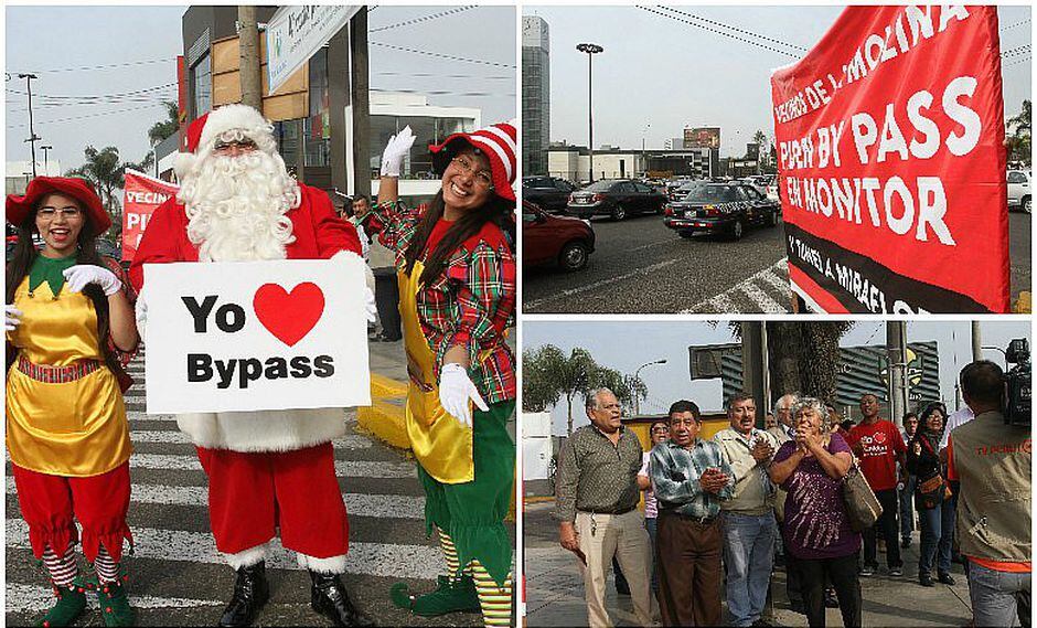 La Molina: Papá Noel pidió túnel y by-pss por Navidad (FOTOS)