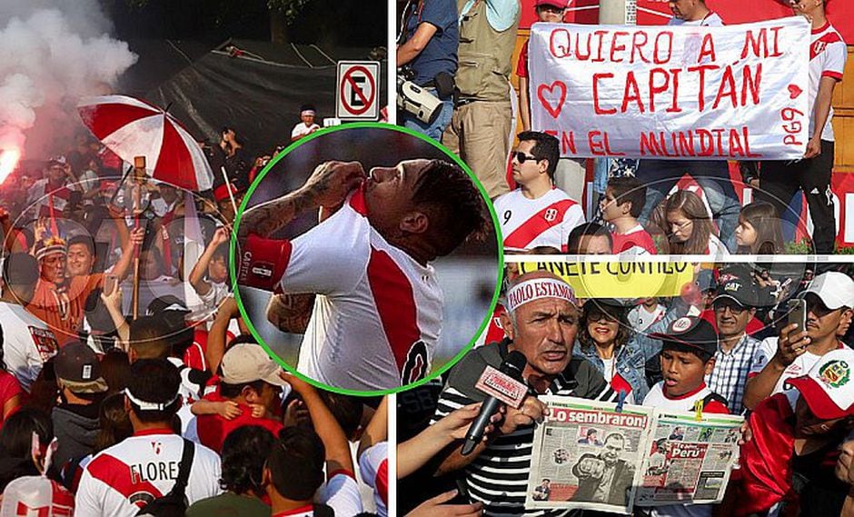 Las mejores imágenes de la marcha por Paolo Guerrero