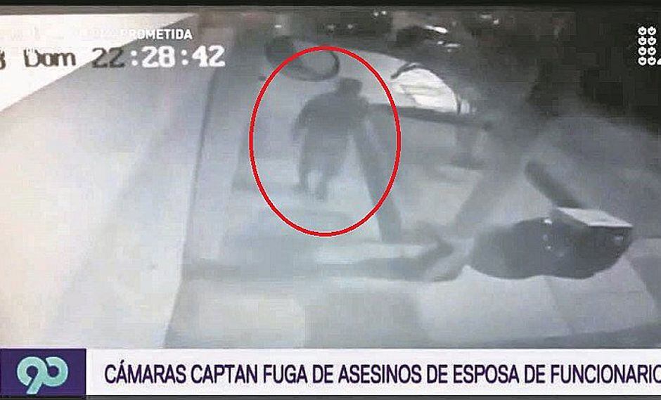 Vídeo delata al asesino de esposa de funcionario del Callao