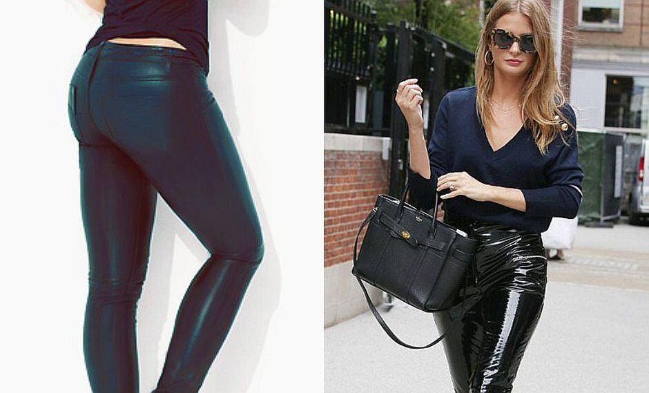 8 reglas de oro para usar pantalones de látex